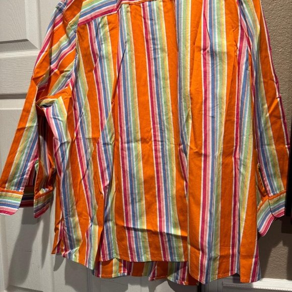 Women's Ralph Lauren Multi-Colored Blouse Size 3X NWOT - Picture 6 of 6